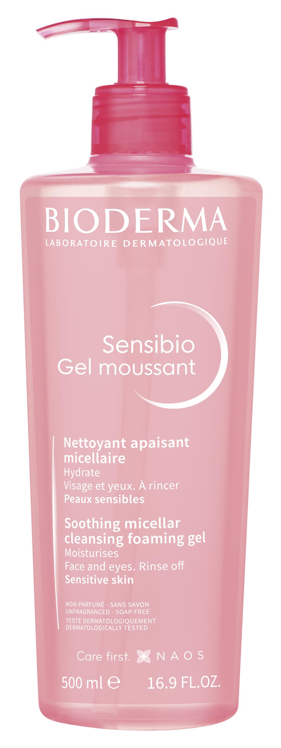 Bioderma Sensibio Foaming Gel Cleansing and Make-Up Removing Refreshing feeling for Sensitive Skin Unscented
