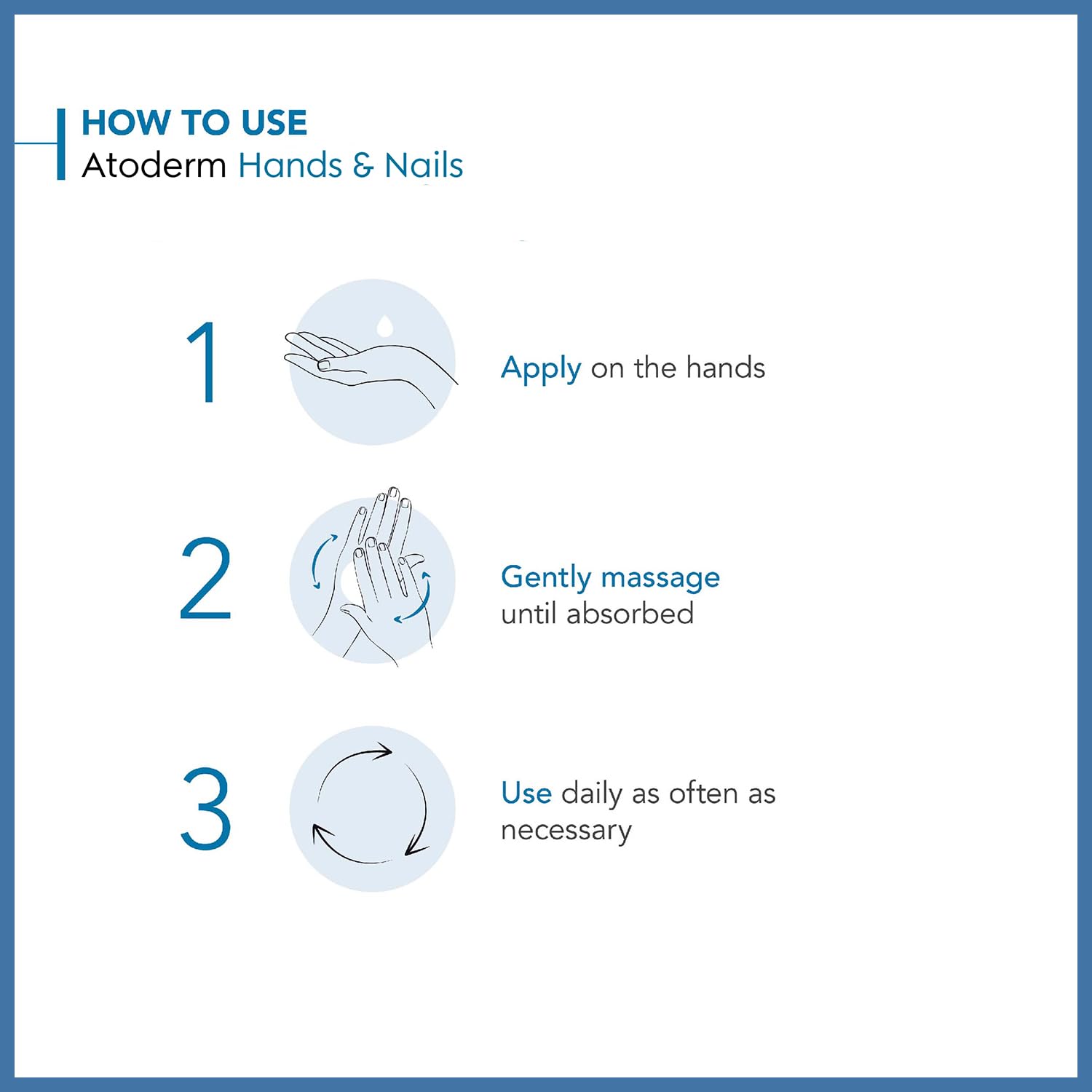 Bioderma - Atoderm - Hands and Nails Cream - Nourishes and Restores -