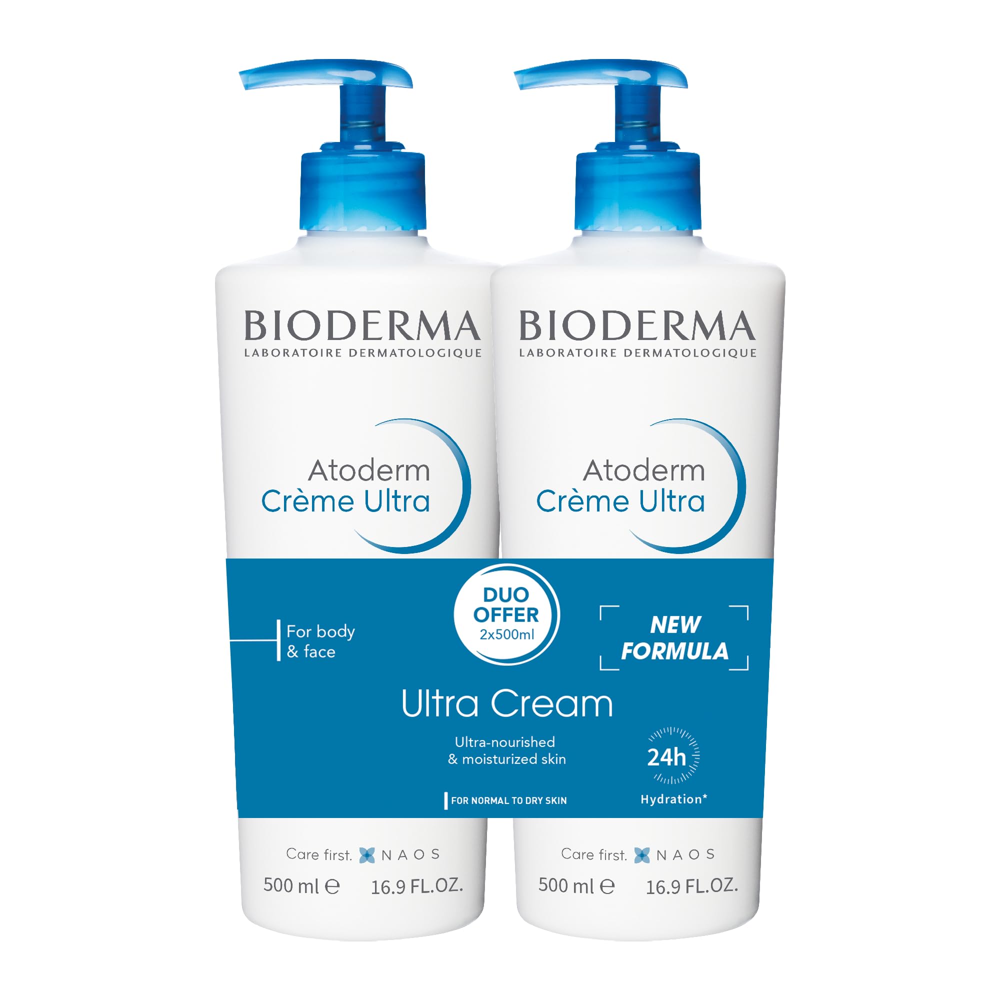 Bioderma Atoderm Cream Ultra, Hydrating Body Moisturizer for Normal to Dry Sensitive Skin