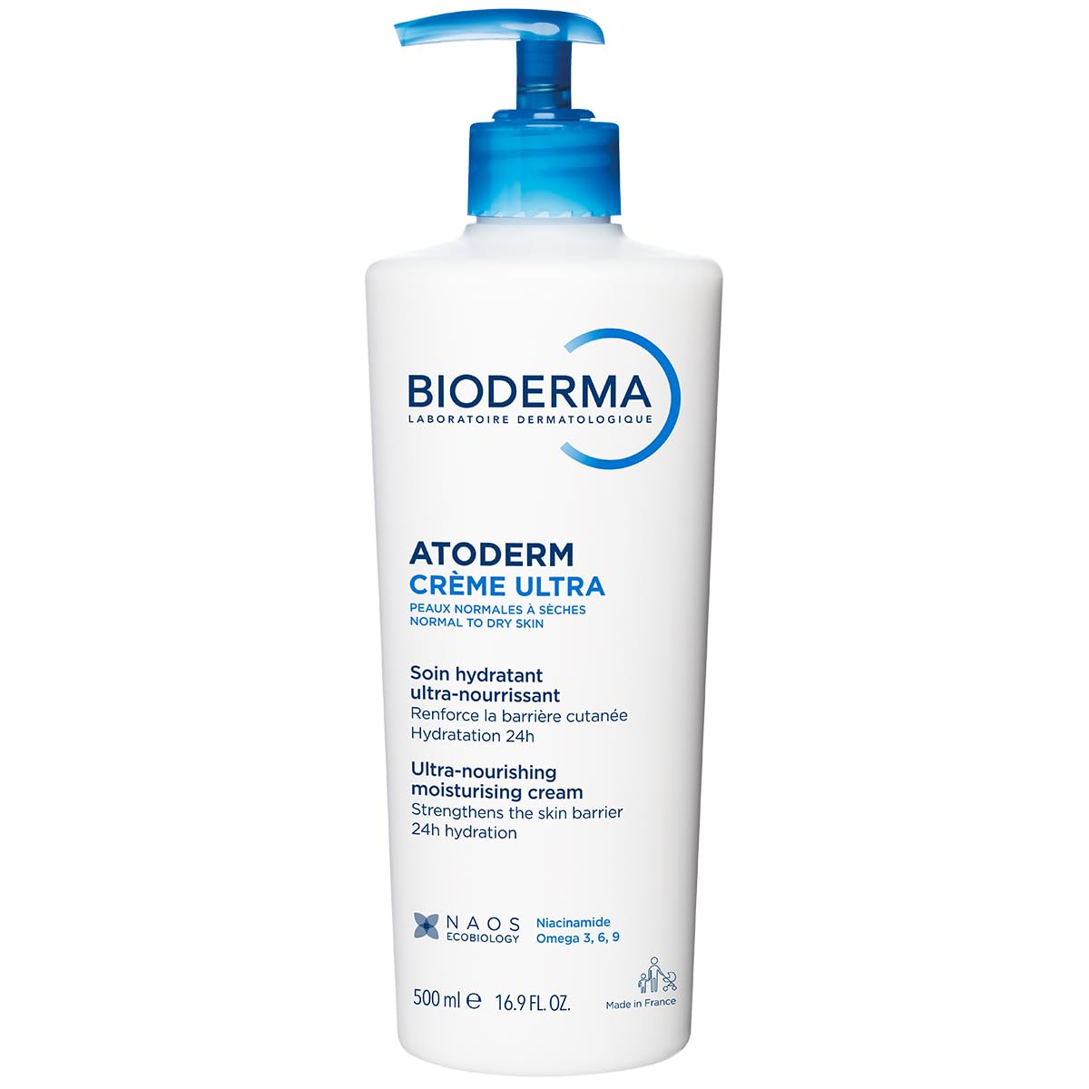 Bioderma Atoderm Cream Ultra, Hydrating Body Moisturizer for Normal to Dry Sensitive Skin