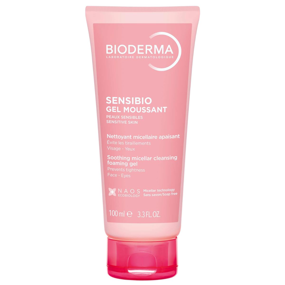 Bioderma Sensibio Foaming Gel Cleansing and Make-Up Removing Refreshing feeling for Sensitive Skin Unscented