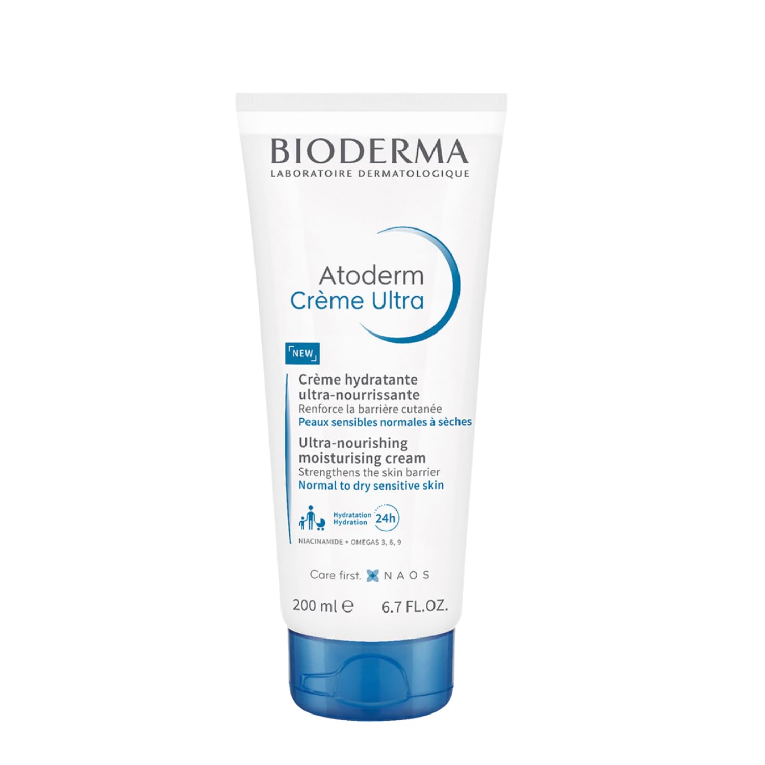 Bioderma Atoderm Cream Ultra, Hydrating Body Moisturizer for Normal to Dry Sensitive Skin