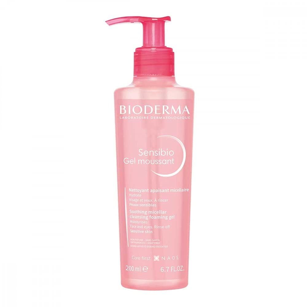 Bioderma Sensibio Foaming Gel Cleansing and Make-Up Removing Refreshing feeling for Sensitive Skin Unscented